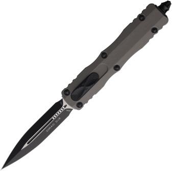 Microtech Automatic Pocket Knife Dirac OTF Gray - MCT2251NC